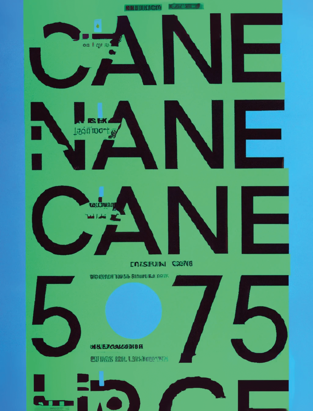 Michel Dufour’s poster for Cannes Festival, 1959.