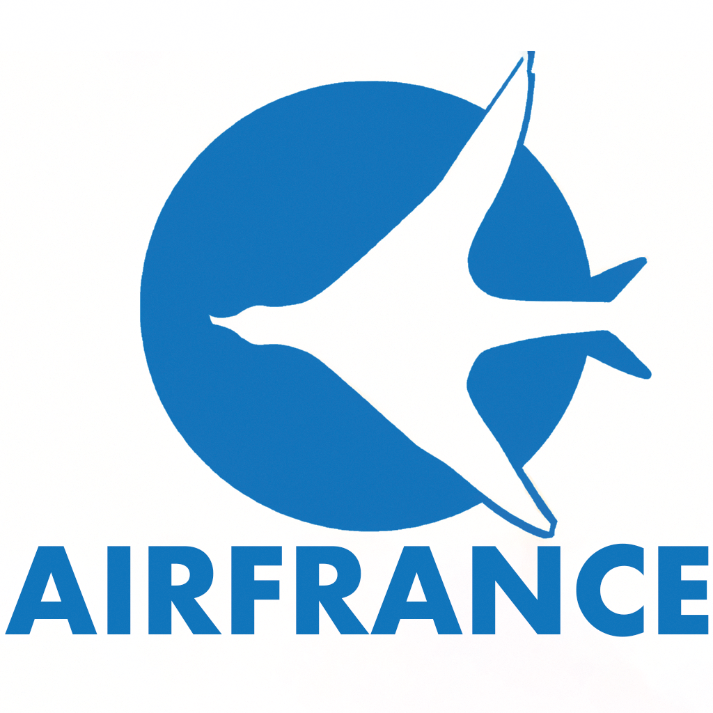 Michel Dufour’s logo for Air France, 1975.
